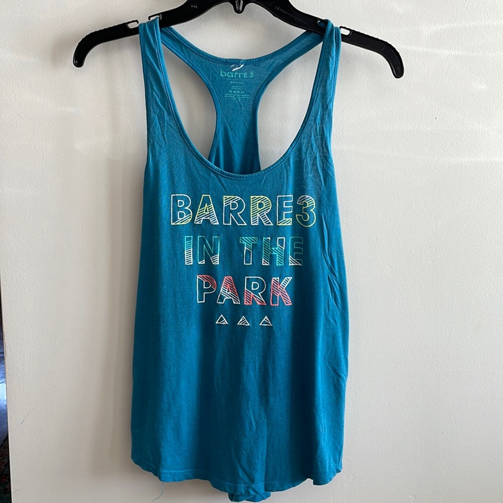 barre3 in the Park tank!